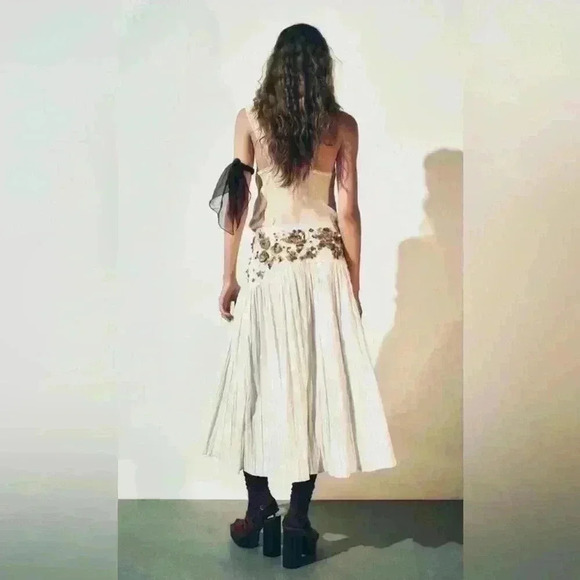 🔥🔥Zara Sequins midi skirt(oversized) - Picture 5 of 8